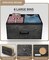 Sorbus 6 Drawers Dresser- Storage Unit with Steel Frame, Wood Top, Fabric Bins - for Bedroom, Closet, Office and more